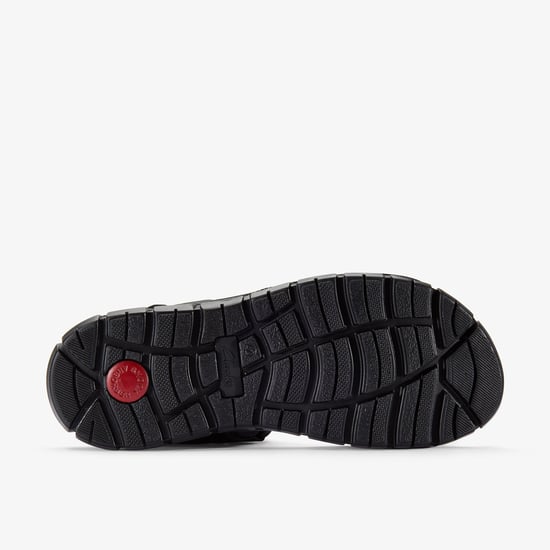 Napoli Tide Black Sandals - Image 3