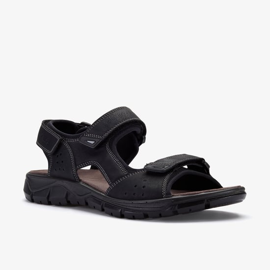 Napoli Tide Black Sandals - Image 5
