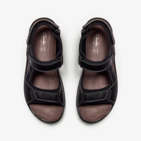 Napoli Tide Black Sandals - Image 6