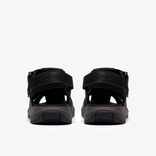 Guideview Cove Black Leather Sandals - Image 5