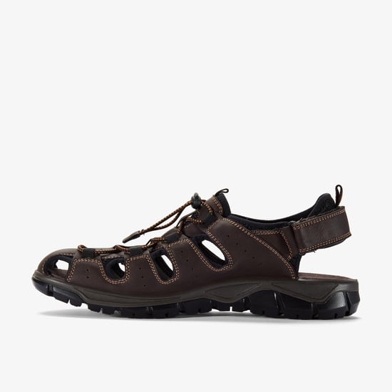 Napoli Fish Black Sandals - Image 2