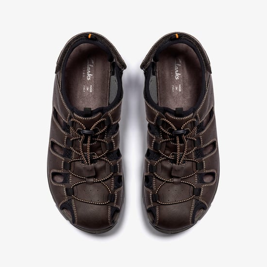 Napoli Fish Black Sandals - Image 6