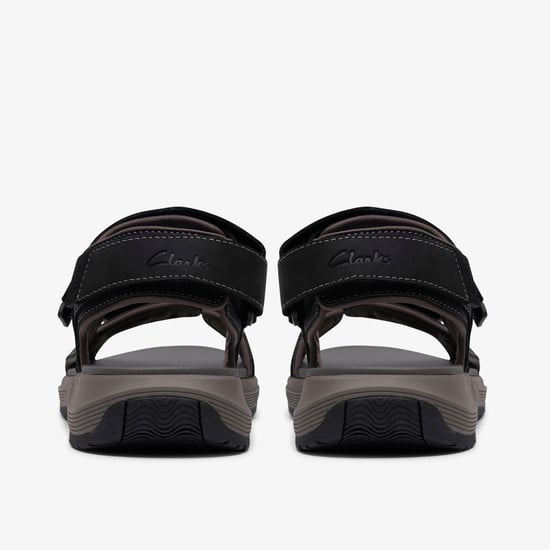 Guideview Trek Black Leather Sandals - Image 5