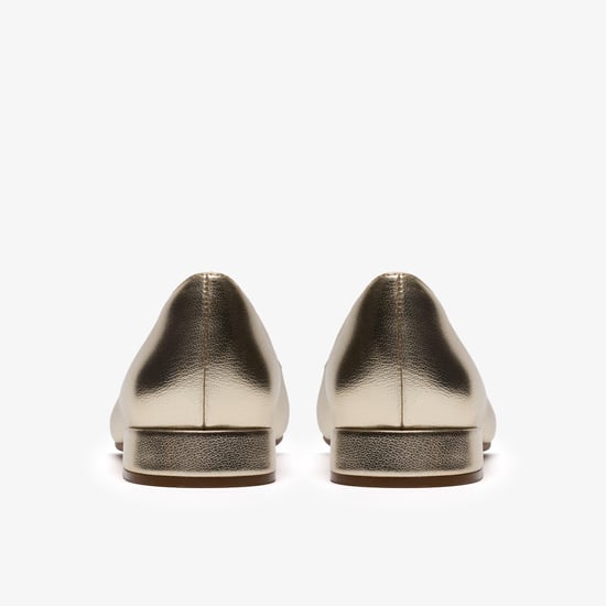 Natalyn Trim Gold Metallic Shoes - Image 5