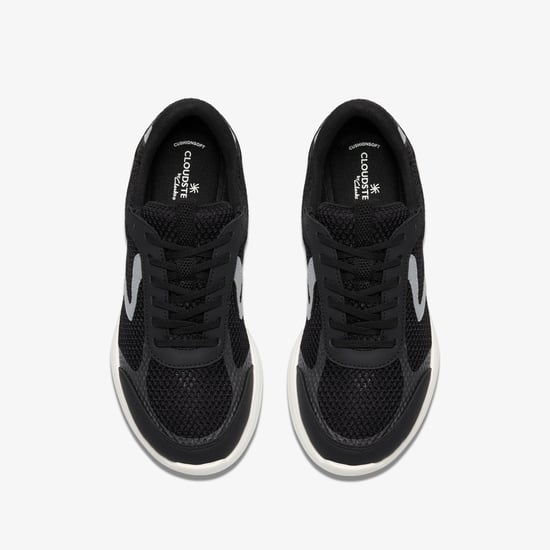 Ezrinn Tie Black Combi Trainers - Image 6
