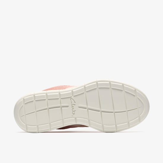 Ezrinn Tie Dusty Pink Trainers - Image 3