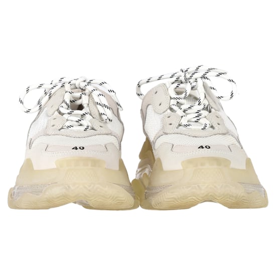 Balenciaga Triple S Klarsula Sneakers i Vit Polyester - Image 3