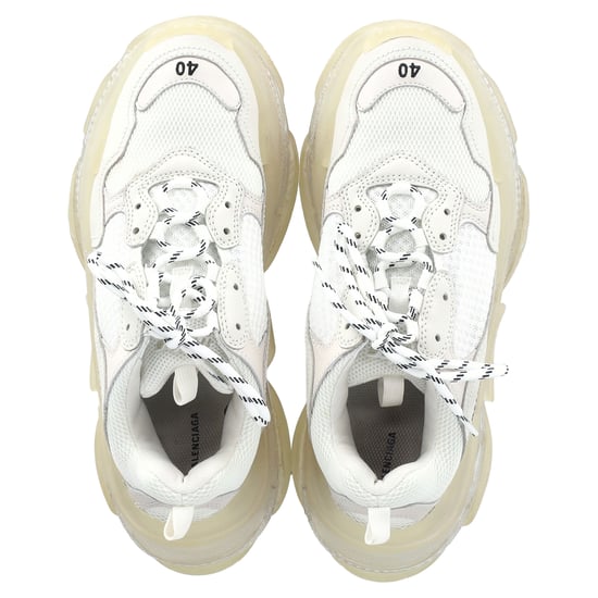 Balenciaga Triple S Klarsula Sneakers i Vit Polyester - Image 4
