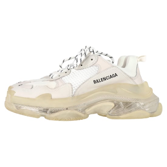 Balenciaga Triple S Klarsula Sneakers i Vit Polyester - Image 5