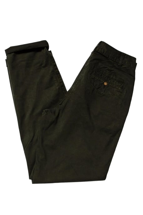 Tapered Ankle Grazer Chino Trousers - Image 3