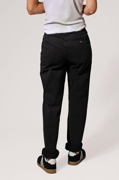 Tapered Ankle Grazer Chino Trousers - Image 4