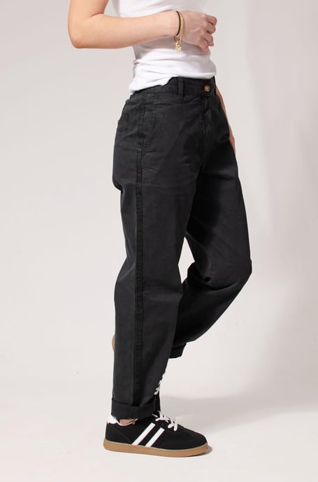 Tapered Ankle Grazer Chino Trousers - Image 5