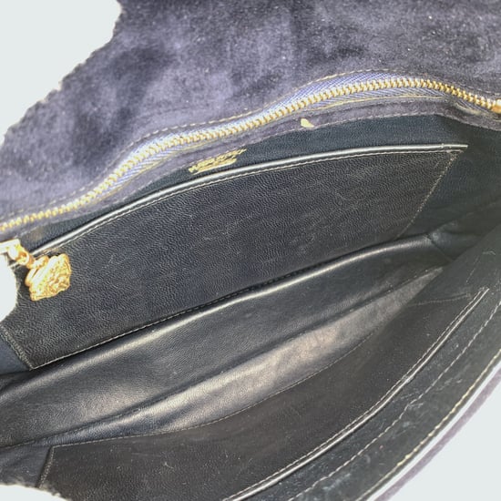 Gucci Vintage Suède Schoudertas - Image 4