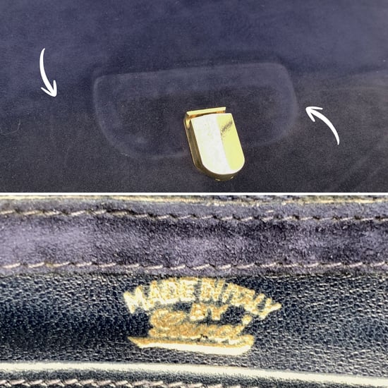 Gucci Vintage Suède Schoudertas - Image 6