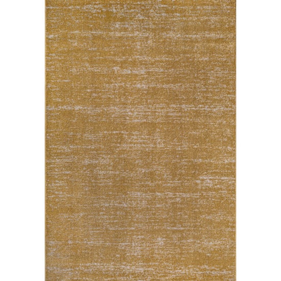 Muratap Relax oslo laagpolig vierkant vloerkleed modern tapijt geel goud- 300x300 - Image 4