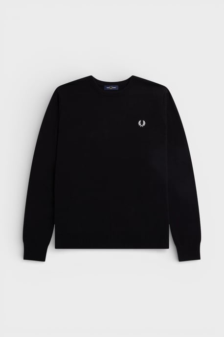 Fred Perry Laurel Wreath Graphic Trui - Zwart - Image 2