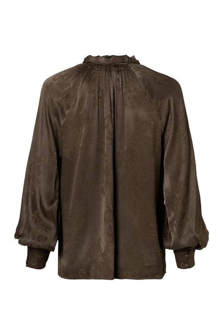 Bension Blouse Donkerbruin - Image 5