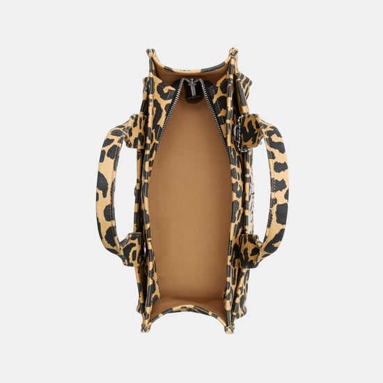 Cargo Tote Bag With Leopard Print - Image 4
