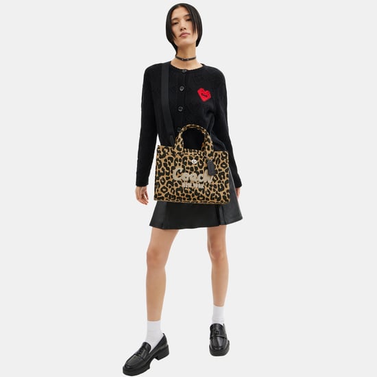 Cargo Tote Bag With Leopard Print - Image 5