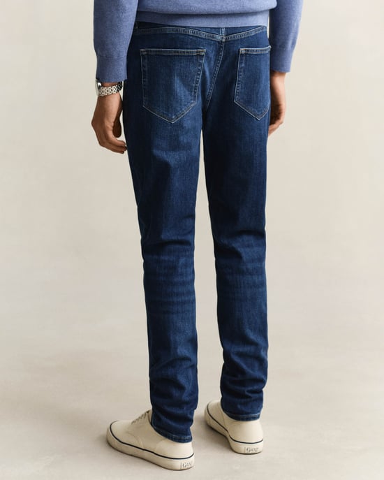 971 Slim Fit Jeans in Dark Blue - Image 2