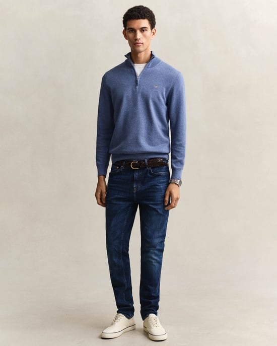 971 Slim Fit Jeans in Dark Blue - Image 3