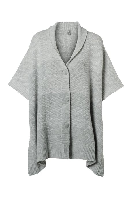 Aliza Poncho Grijs - Image 2