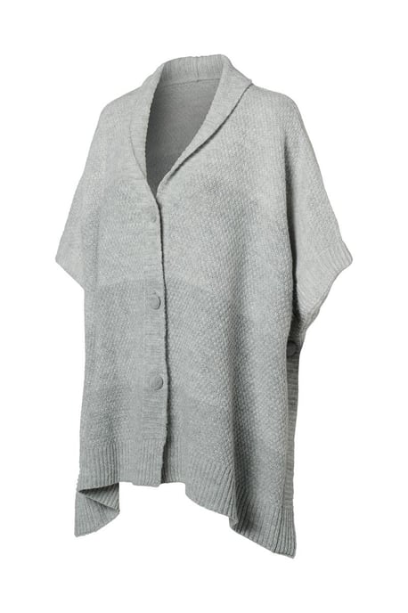 Aliza Poncho Grijs - Image 3