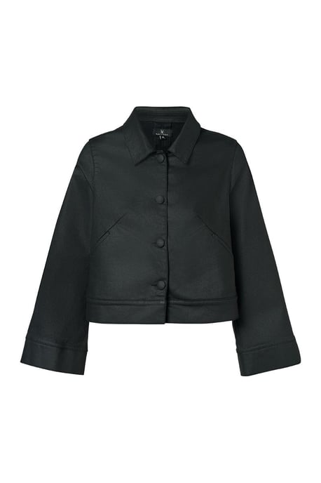 Jaily Coated Jacket Zwart - Image 2