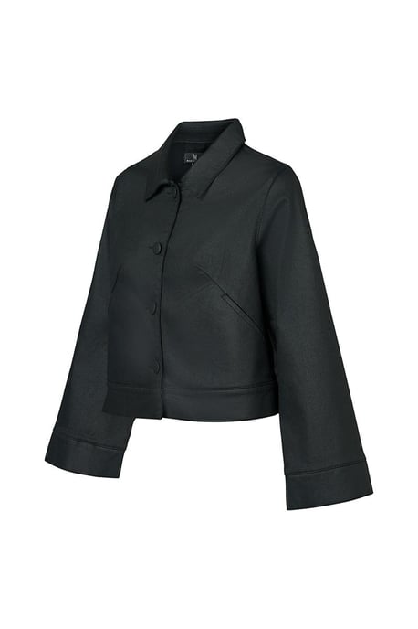 Jaily Coated Jacket Zwart - Image 4