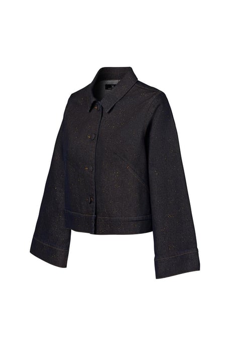 Jaily Coated Jacket Brons - Image 3