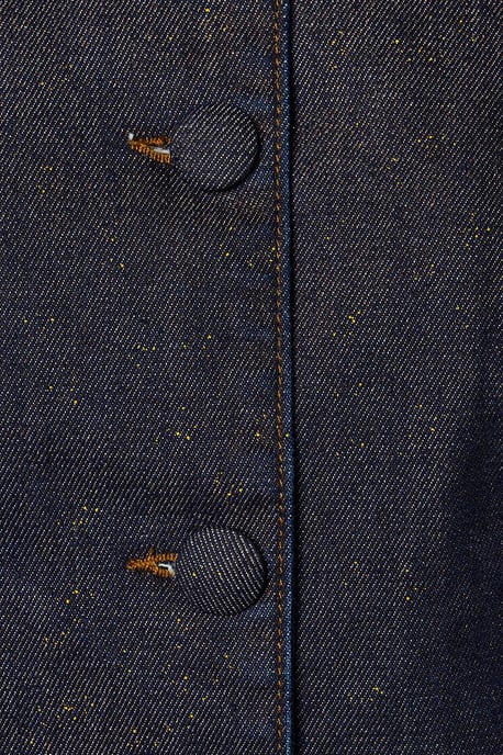 Jaily Coated Jacket Brons - Image 5