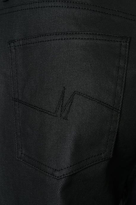 Lienna Coated Broek Zwart - Image 6