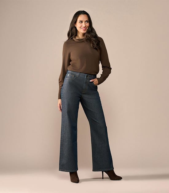 Lienna Coated Broek Brons - Image 6