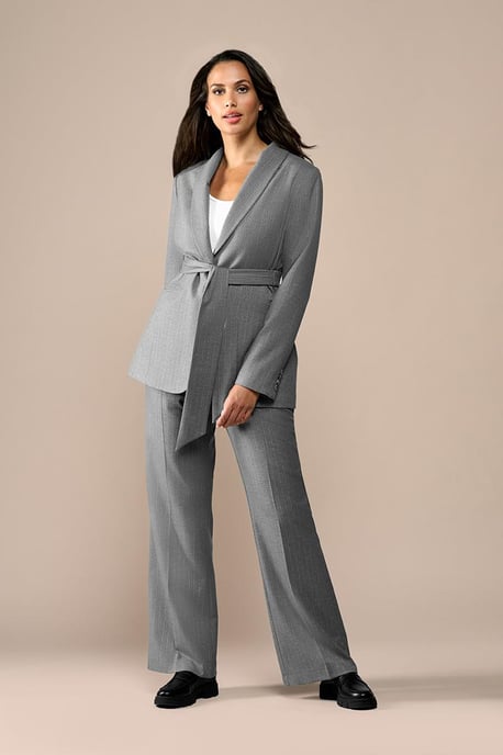 Zaylee Lurex Blazer Grijs - Image 1