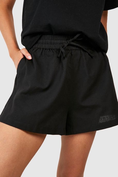 Tall Linen Look Flippy Shorts - Image 4