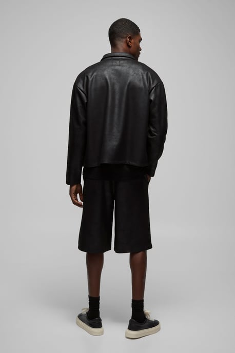 Antique Suedette Elasticated Waist Jorts - Image 2