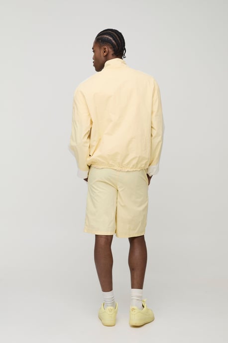 Elasticated Waist Relaxed Fit Colour Block Nylon Short - Image 2