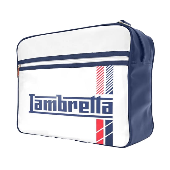 Lambretta Racing Stripe Toiletry Bag (White) - Image 5