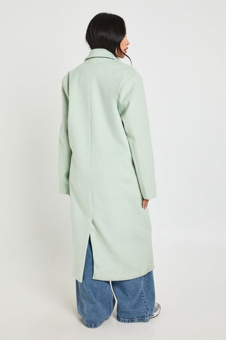 Maxi Wool Look Coat - Image 2