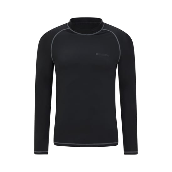Mountain Warehouse Herenuitzetter met lange mouwen (Zwart) - Image 1