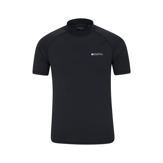 Mountain Warehouse Mens UV Protection Rash Guard (Black) - Image 1
