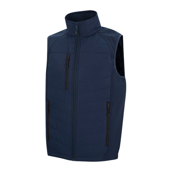 Regatta Heren Gilet met volledige rits (Marine/Ash) - Image 3