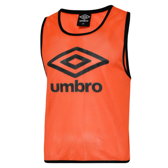 Umbro Unisex Adult Training Bib (Fluorescent Orange/Black) - Image 1