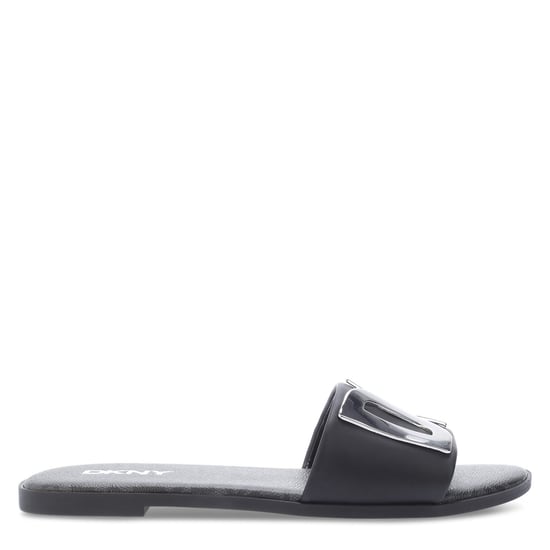 Women's DKNY Wanda 2 Flat Sliders in Black - Image 1