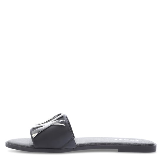 Women's DKNY Wanda 2 Flat Sliders in Black - Image 2