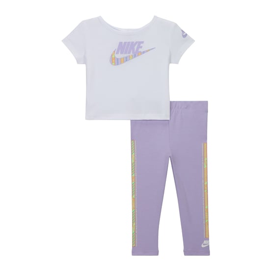 Nike Happy Camper Top & Bottom Set voor kinderen/kleuters (Paars) - Image 1