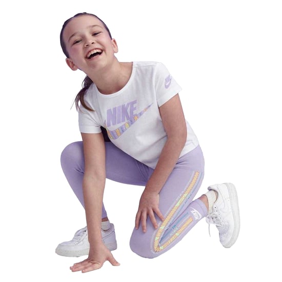 Nike Happy Camper Top & Bottom Set voor kinderen/kleuters (Paars) - Image 4
