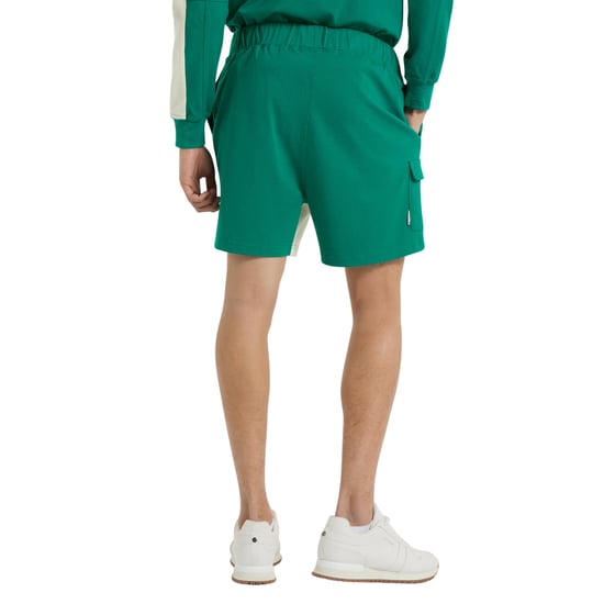 Umbro Heren Shorts met Panelen (Quetzal groen/Papyrus) - Image 2
