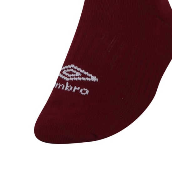 Umbro Childrens/Kids Primo Football Socks (Claret Red/White) - Image 3