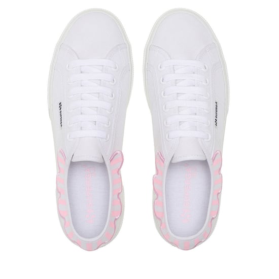 Superga Unisex Adult 3740 Leggera Umbrella Platform Trainers (Pink Nosegay/White) - Image 4